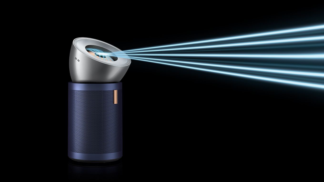 Luftstrom des Dyson Purifier Big+Quiet Formaldehyde